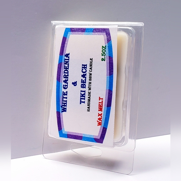 WHITE GARDENIA & TIKI BEACH -Bath & Body Works Candle Wax Melts- $8 per pack - Picture 3 of 9